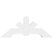 Ekena Millwork Vanguard Architectural Grade PVC Gable Bracket, 60"W x 25"H x 6"D x 6"F, 10/12 Pitch GBP060X25X0606VAN00 - alternate 3